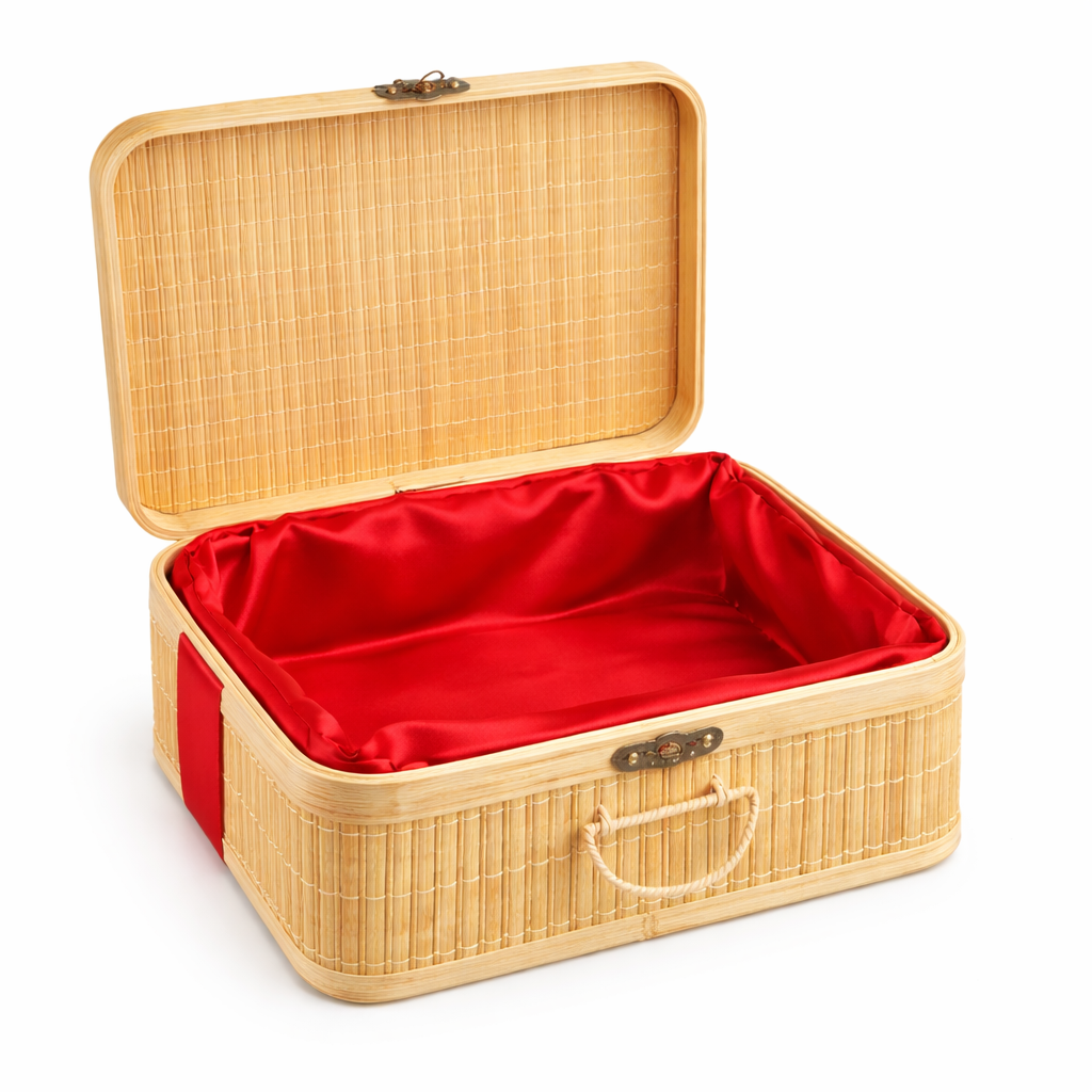 Giỏ quà mở nắp