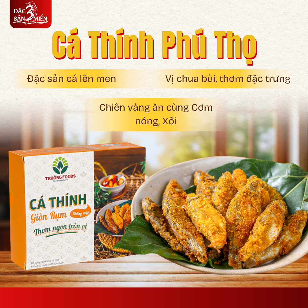 Cá Thính Giòn Đặc Sản Miền Bắc