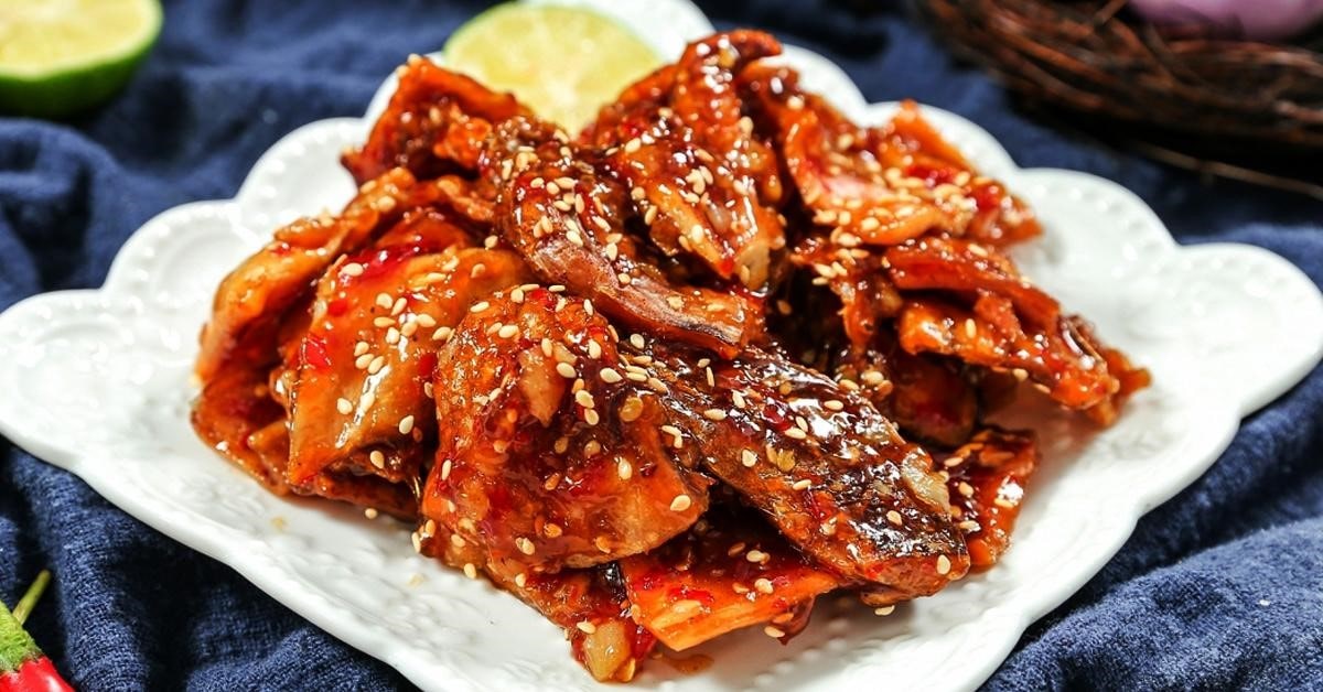 Mực Rim Me Cay Đặc Sản Miền Trung - Ảnh 3