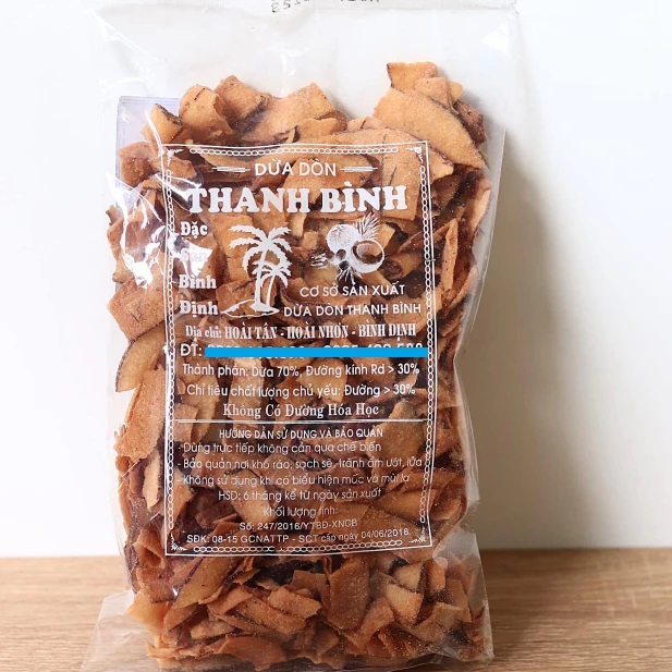 Dừa Khô Sấy Giòn Đặc Sản Miền Trung - Ảnh 3