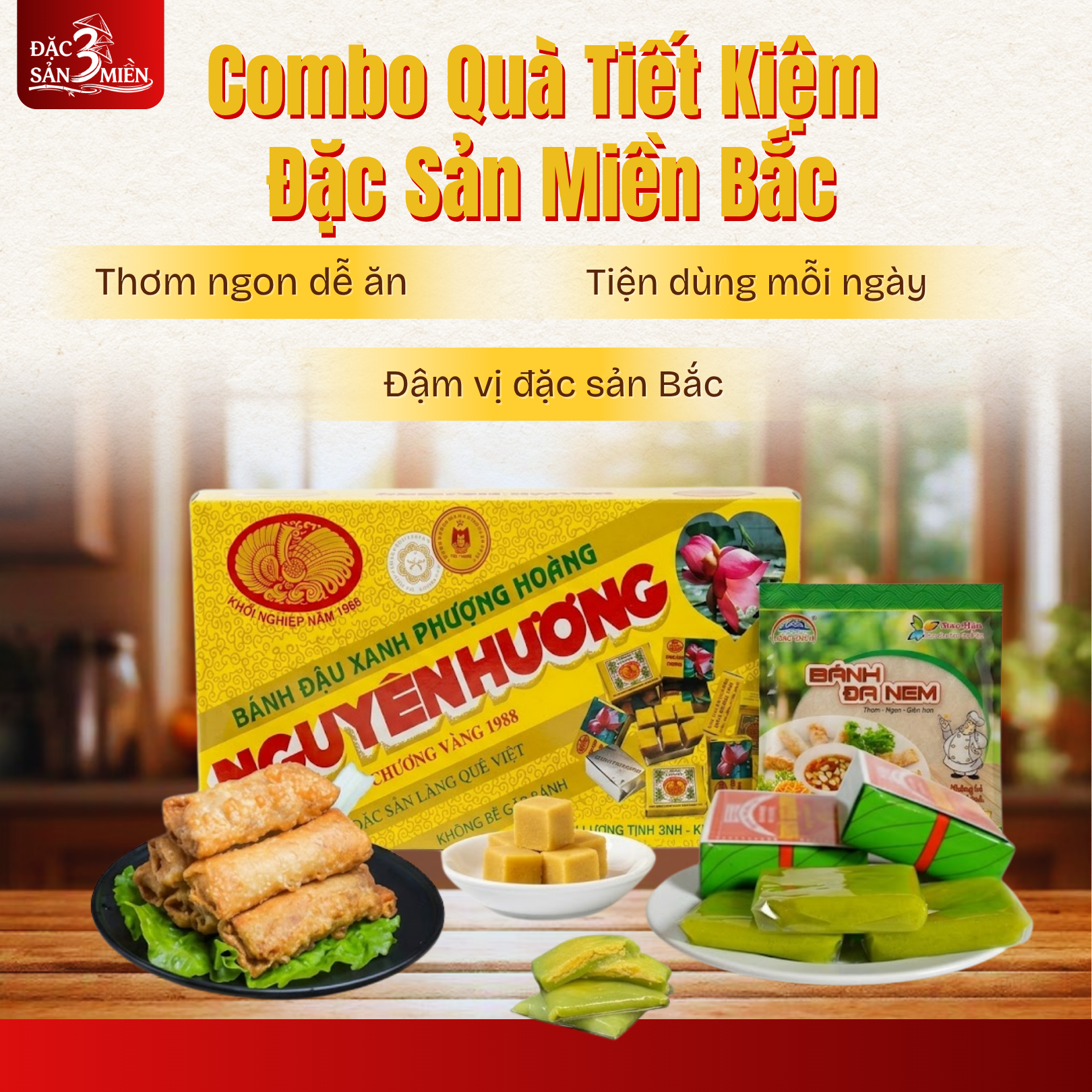 Combo Quà Tiết Kiệm Đặc Sản Miền Bắc